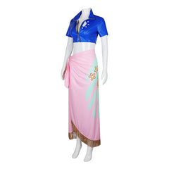 ONE PIECE Straw Hat Pirates Nico Robin Cosplay Costume Two Years Later Role-Playing Outfit - Halloweez