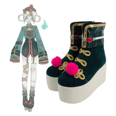 Lolita Little Zombie Cosplay Shoes for Anime Conventions and Performances - Halloweez