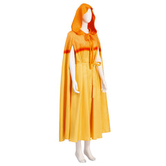 Halloweez Jane Foster Valkyrie Cosplay Costume - Inspired by Thor: Love and Thunder Movie, Cape, Hooded Cloak for Halloween Party - Halloweez