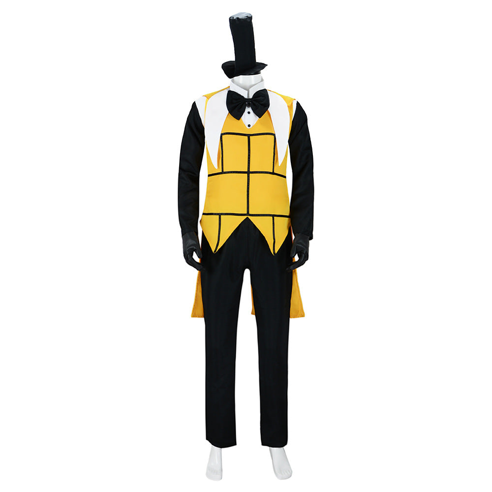 Gravity Falls Bill Cipher Cosplay Costume Halloween Outfit Ready to Ship - Halloweez