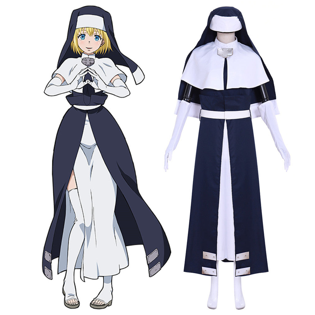 Halloweez Fire Force Enen no Shouboutai Iris Cosplay Costume - Halloweez