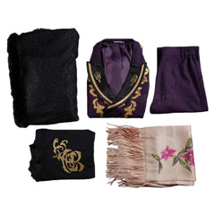 Tokyo Revengers AU Gray Valley Orchid Cosplay Costume with Fur Collar - Complete Cospaly Outfit for Anime Conventions - Halloweez