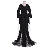 Halloweez Women's Elegant Gothic Vampire Dress for Cosplay and Halloween - Halloweez