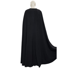 Halloweez Clark Kent Cosplay Costume for Men - Black Suit, Cape, Boots, Full Set for Halloween - Halloweez