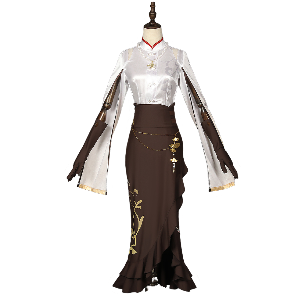 Halloweez Ningguang Cosplay Costume - Exclusive Genshin Impact x Pizza Hut Collaboration - Halloweez