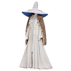 Halloweez Sorceress Cosplay Costume Elden Ring Robe & Everak Hat for Men and Women, Premium Quality Carnival Outfit - Halloweez