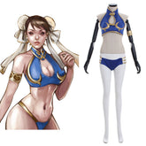 Alluring Halloweez Sexy Swimsuit Cosplay Costume - Striking Two-Piece Game Cosplay Ensemble - Halloweez