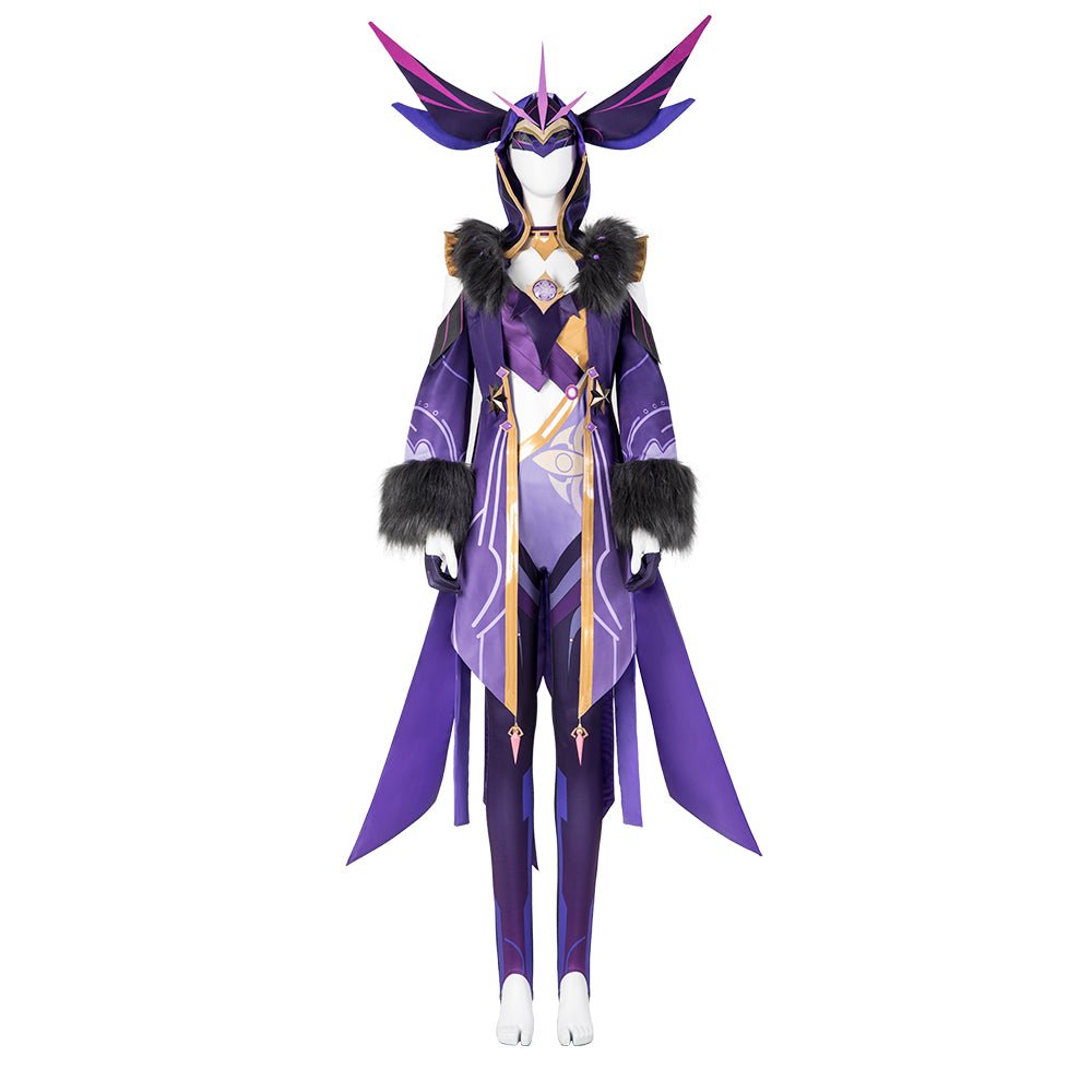 Stunning Halloweez: Genshin Impact - Thunder Scribe Mage Outfit - Halloweez