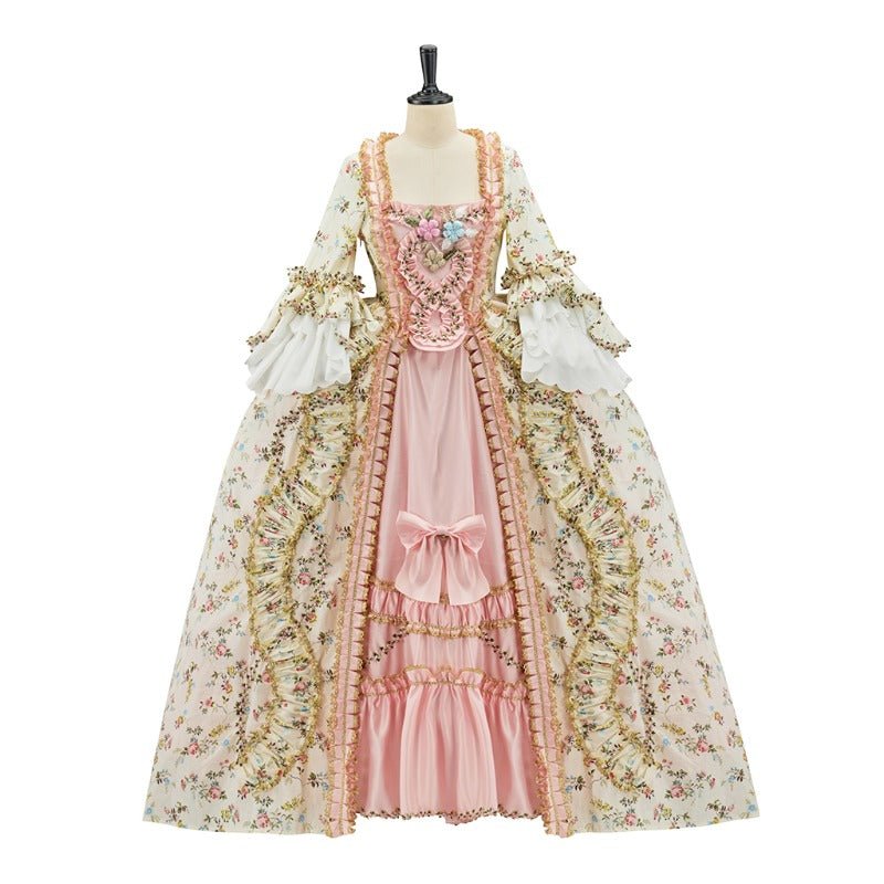 Stunning Rococo Dress Costume for Cosplay - Halloweez Exclusive - Halloweez