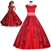 Halloweez Adult Women's Elena Princess Red Ball Gown Costume - Halloweez