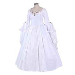 Halloweez Elizabeth Tudor Anne Boleyn Cosplay Costume | Elegant Medieval Renaissance Dress - Halloweez