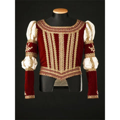 Halloweez Tudor Prince Cosplay Costume - Renaissance Uniform Tops for Ballet & Theater | Medieval Series - Halloweez