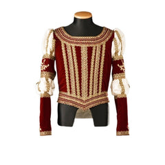 Halloweez Tudor Prince Cosplay Costume - Renaissance Uniform Tops for Ballet & Theater | Medieval Series - Halloweez