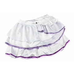 Halloweez Emilia Cosplay Costume - Re:Zero Isekai Anime Dress with Headdress for Festive Celebrations - Halloweez