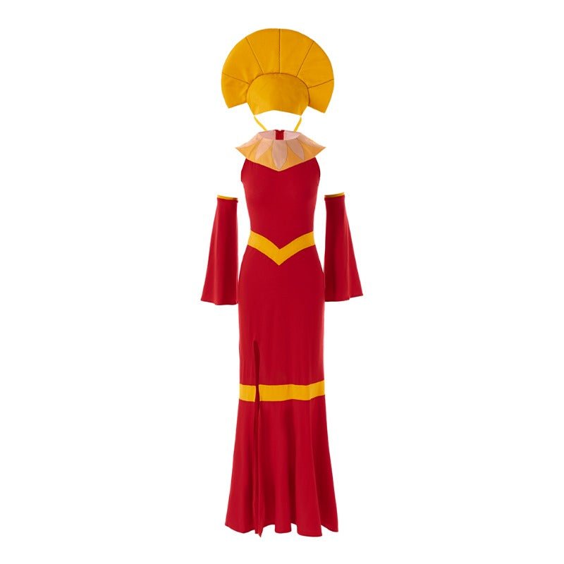 Emperor Kuzco Cosplay Costume - Men’s Halloween King Outfit with Hat by Halloweez - Halloweez