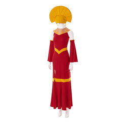 Emperor Kuzco Cosplay Costume - Men’s Halloween King Outfit with Hat by Halloweez - Halloweez
