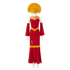 Emperor Kuzco Cosplay Costume - Men’s Halloween King Outfit with Hat by Halloweez - Halloweez