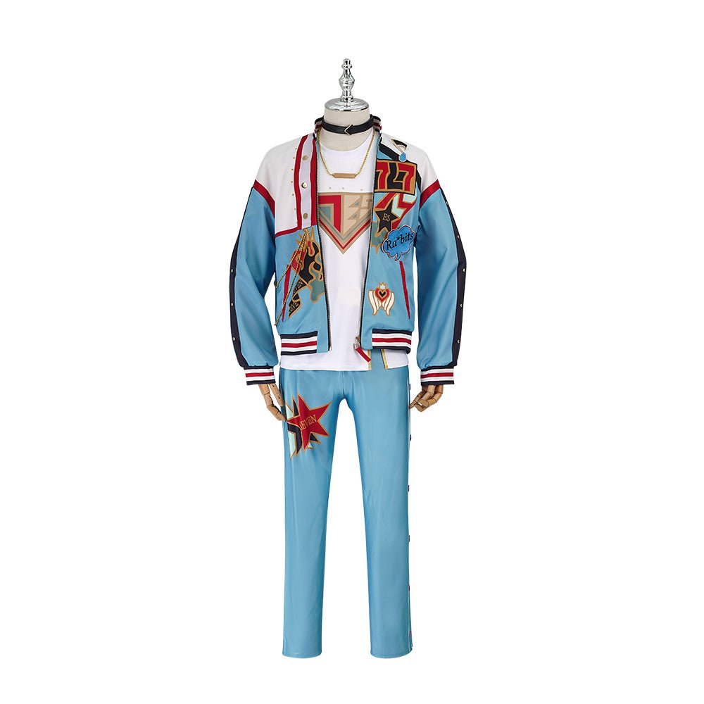 Halloweez Ensemble Stars 7th Anniversary Cosplay Costume - Men's Uniform Jacket, Shirt, and Pants - Halloweez