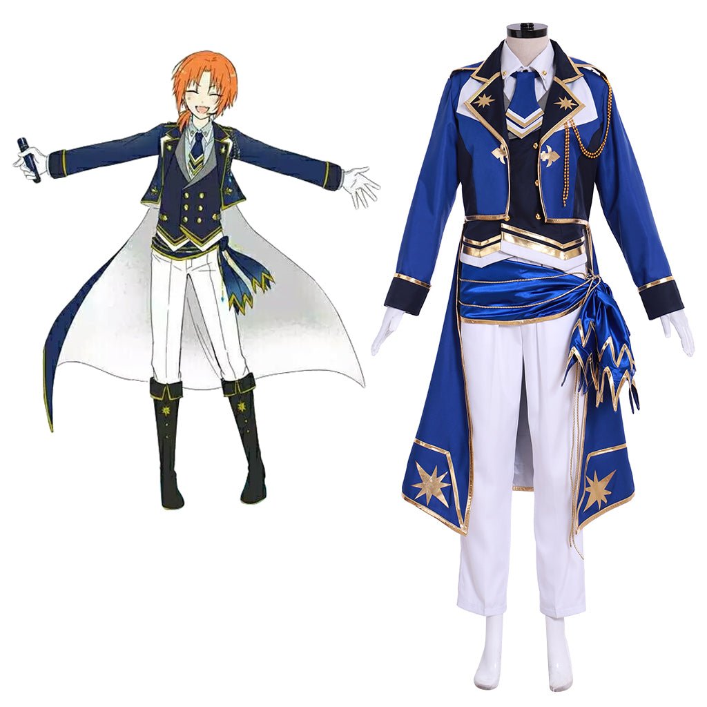 Halloweez Leo Tsukinaga Golden Lion Bloomed Cosplay Outfit - Halloweez