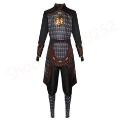 Halloweez Erlang Shen Cosplay Suit – Black Myth Wukong's Yang Jian Battle Attire | Adult Game Role-Playing Halloween Costume - Halloweez