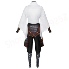Halloweez Erlang Shen Cosplay Suit – Black Myth Wukong's Yang Jian Battle Attire | Adult Game Role-Playing Halloween Costume - Halloweez
