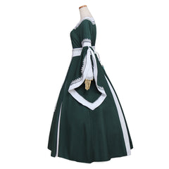 Halloweez Women's Medieval Renaissance Victorian Costume - Green Palace Princess Dress for Cosplay - Halloweez
