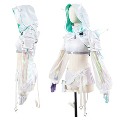 vtuber hololive - Tokoyami Towa Cosplay Costume - Halloweez