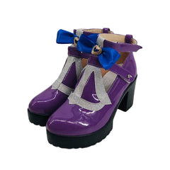 Genshin Impact Fischl Midnight Phantasmagoria Cosplay Shoes for 2D Comic Exhibition - Halloweez