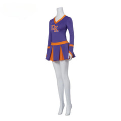 Halloweez Purple Cheerleader Costume for Women - High School Cosplay Outfit - Halloweez