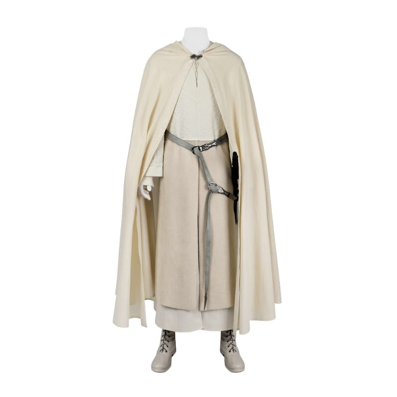 Epic Gandalf the White Cosplay Set with Cloak and Shoes by Halloweez - Halloweez