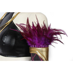 Halloweez KDA Evelynn Cosplay Costume Set - Alluring Sexy Outfit for Halloween - Halloweez