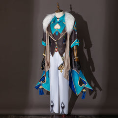 Halloweez Aventurine Cosplay Wig Set | Honkai Star Rail Costume Accessories for Men - Halloweez