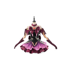 Overwatch Magical Girl Cos Black Red Cute Juno Mythic Skin Cosplay Costume - Halloweez