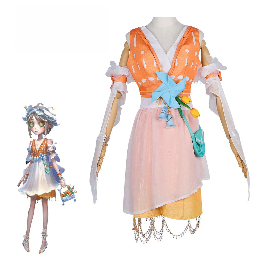 Fifth Personality cos Gardener costume Tulip Dream cosplay game role play dress - Halloweez
