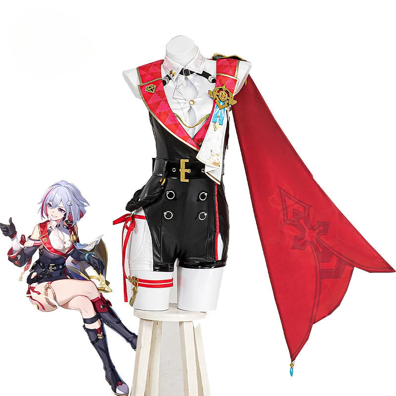 Halloweez Topaz & Numby Cosplay Costume - Women's Full Suit with Cloak - Halloweez