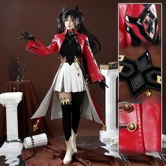 Honkai Star Rail x Fate Collaborative Tohsaka Rin Cosplay Outfit Full Set Halloweez