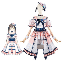 BanG Dream Poppin'Party Kasumi Toyama Cosplay Costume - Authentic Anime Outfit - Halloweez