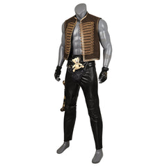 Halloweez Furiosa: A Mad Max Saga Dementus Black Suit Cosplay Costume - Halloweez