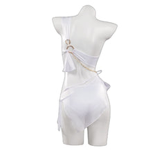 Naraka: Bladepoint Ji Yingying Summer White Sun Cosplay Costume Game Anime Outfit - Halloweez