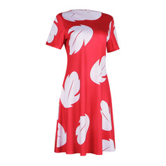 New Stitch and Lilo Cosplay Costume Dress for Role Play - Lilo & Stitch Anime Outfit - Halloweez