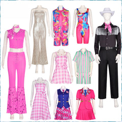 Barbie Movie Cosplay Costume - Authentic Barbie Character Outfit Full Set New Arrival - Halloweez