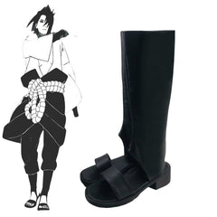 Naruto Uchiha Sasuke Cosplay Shoes for Anime Conventions and Performances - Halloweez