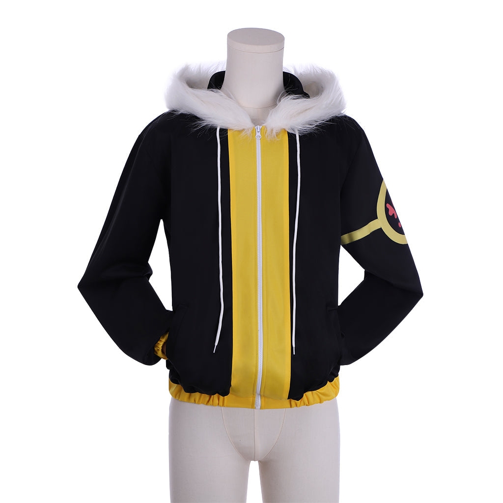 Halloweez Frisk Cosplay Hoodie - Premium Undertale Anime Role Play Outfit for Enthusiasts - Halloweez