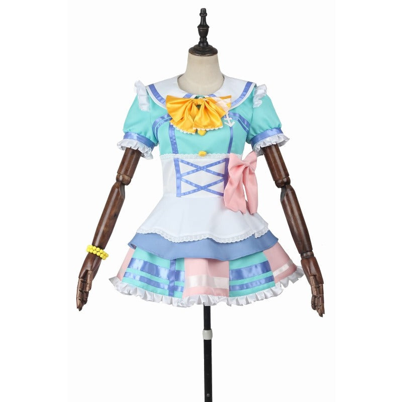 Halloweez Love Live! Sunshine!! Aqours Jumping Heart Cosplay Costume - Chika, Dia, Ruby & Riko - Halloweez
