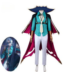 Halloweez Akash Cosplay Costume - The Tuner from Honkai Star Rail for Men's Halloween Party - Halloweez
