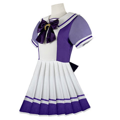 Uma Musume cosplay costume Tracen Academy uniform sailor collar cute style dress - Halloweez