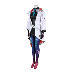 League of Legends Aurora Cosplay Costume - Double Realm Spirit Rabbit Aurora Phantom Spirit Team Skin - Halloweez