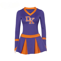 Halloweez Purple Cheerleader Costume for Women - High School Cosplay Outfit - Halloweez
