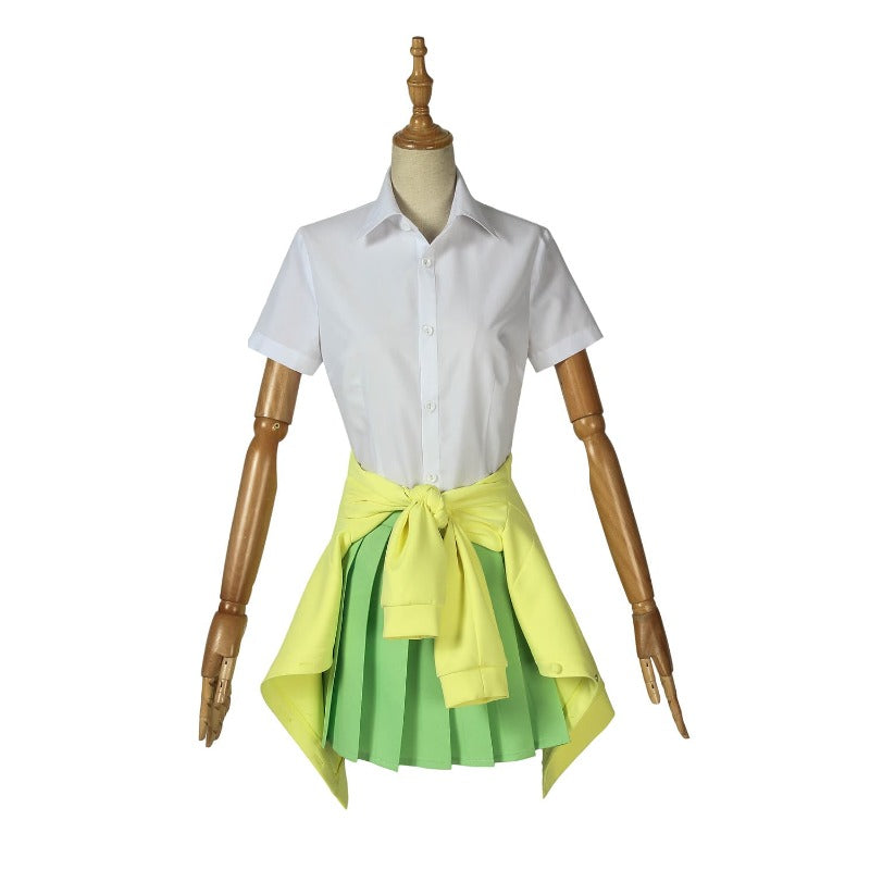 Halloweez Quintessential Quintuplets Cosplay Costume - Nakano Ichika & Nino Yotsuba School Uniform Set XXL - Halloweez