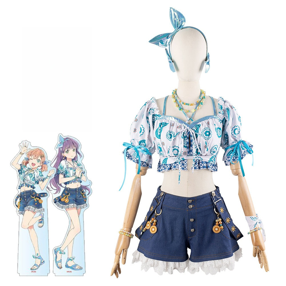LoveLive - Cosplay Costume for Sayaka Murano, Yuyu Tsuduri - Halloweez